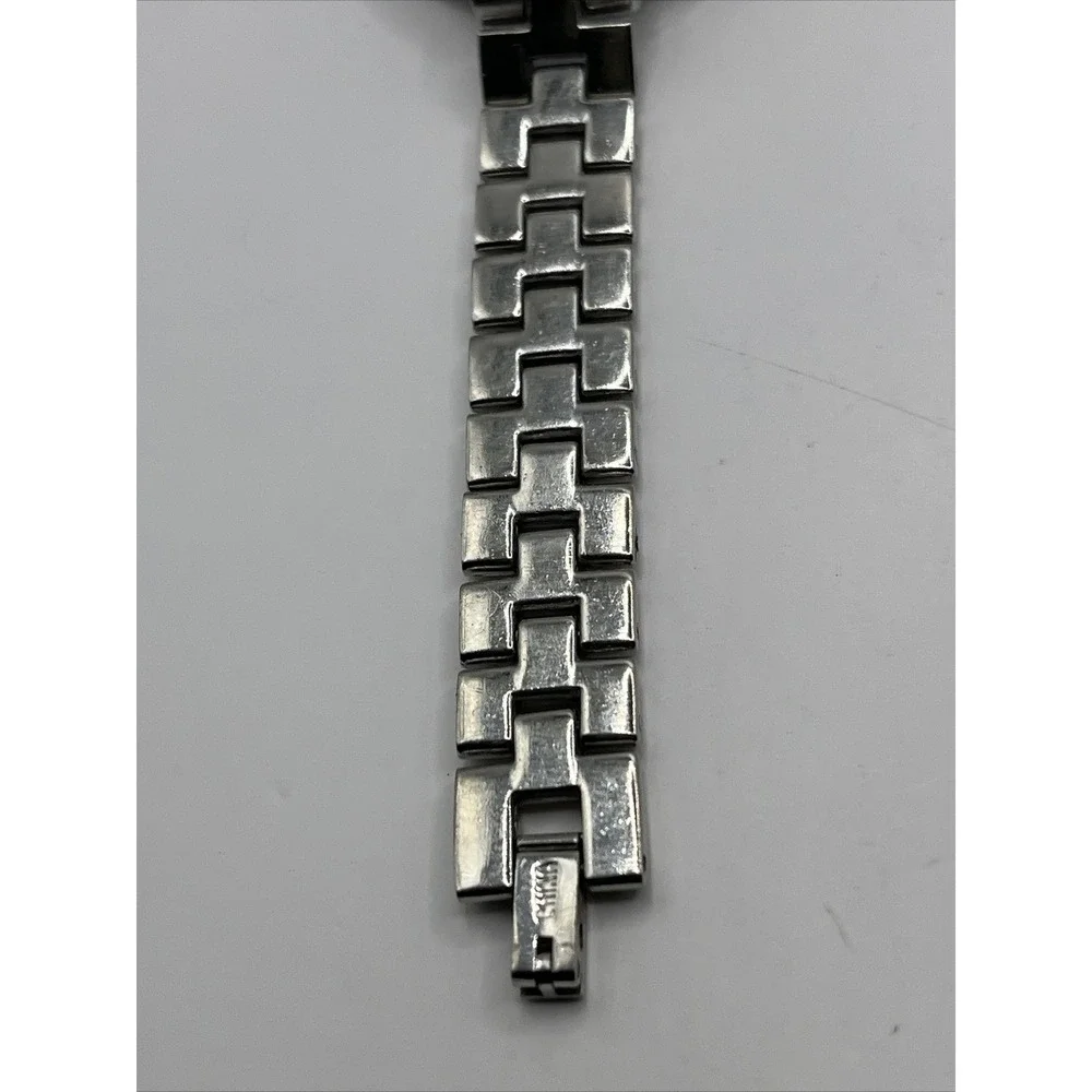 NY&C Women's Quartz Watch Silver Tone Band‎ 31mm Case- New Battery